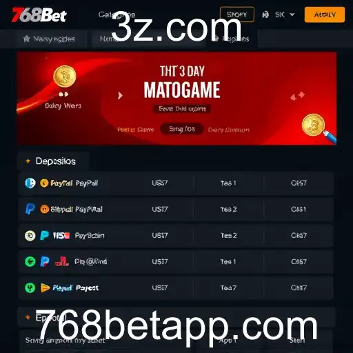 A Importância da Categoria 'Depósitos' no Site de Apostas 768bet